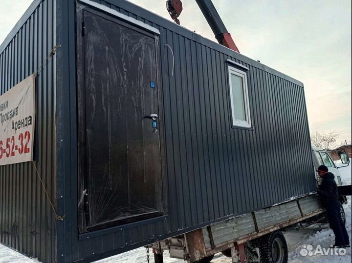 Бытовка дачная утепленная