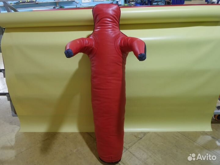 Борцовский манекен из натуральной кожи и пвх ткани