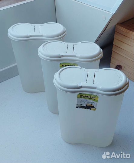 Банки 3шт для сыпучих продуктов