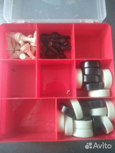 Шахматные фигуры пластик маленькие