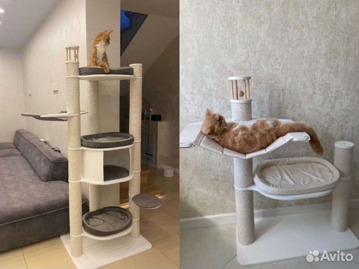 Когтеточка домик для кошки