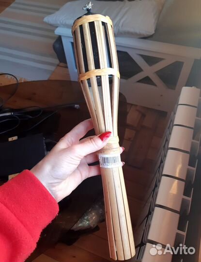 Игрушка бамбуковый факел