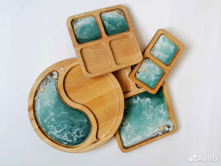 Сервировочная доска ручной работы