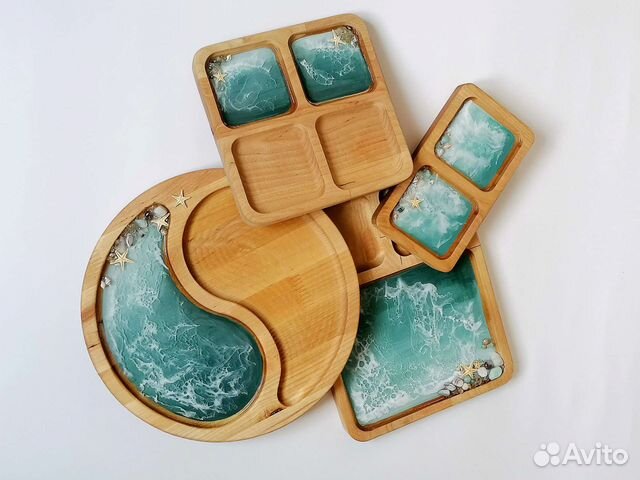 Сервировочная доска ручной работы