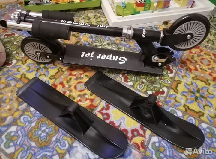 Снегокат-самокат