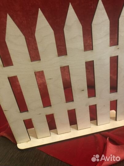 Заборчик- перегородка деревянная