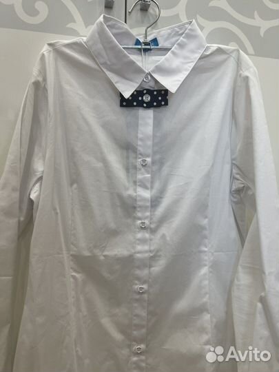 Рубашка школьная (хлопок) 158