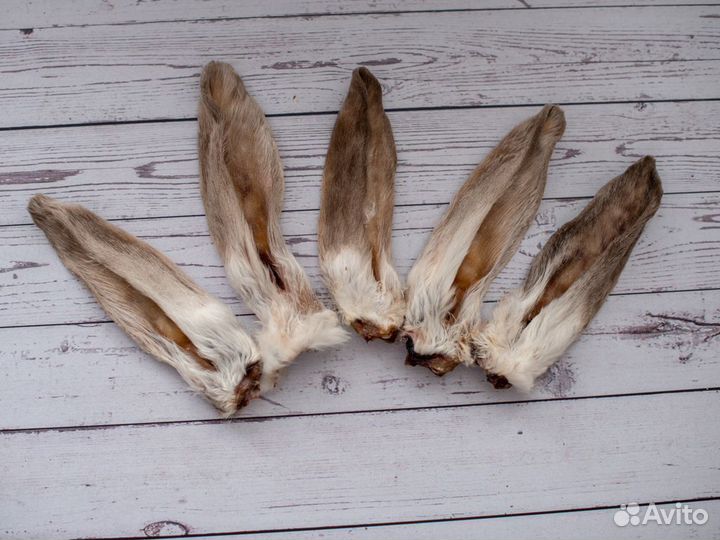 Уши кролика, лакомства для собак