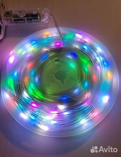 Светодиодная гирлянда с пультом ду