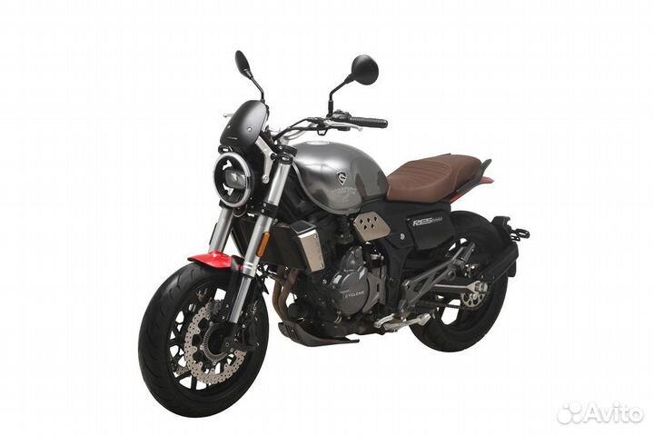 Дорожный мотоцикл Cyclone RE5 silver новый