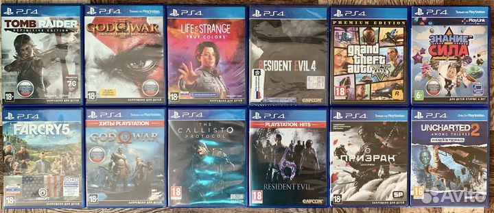 Игры для приставки ps4/ps5