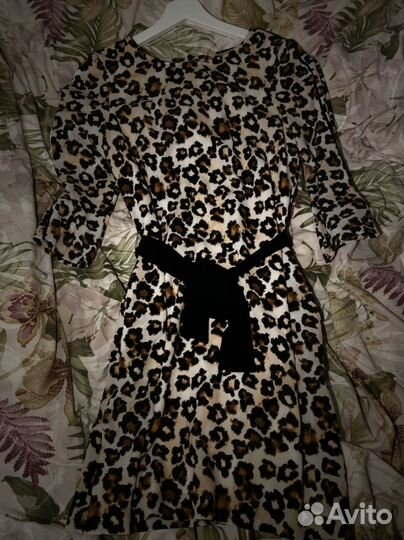 Платье трикотажное женское S