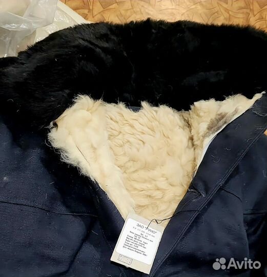 Продам тулуп на овчине, плюс шарф в подарок