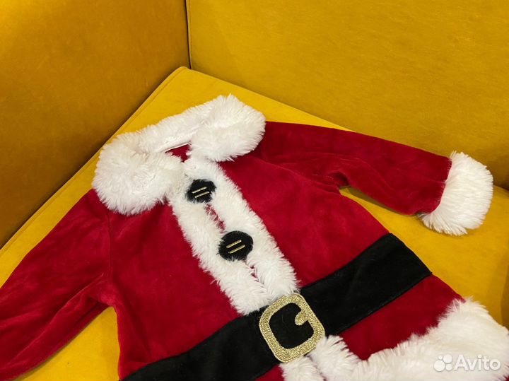 Костюм деда мороза 6-9 месяцев