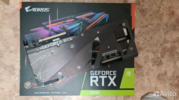 Nvidia RTX Gigabyte Aorus Xtreame 3090 24gb