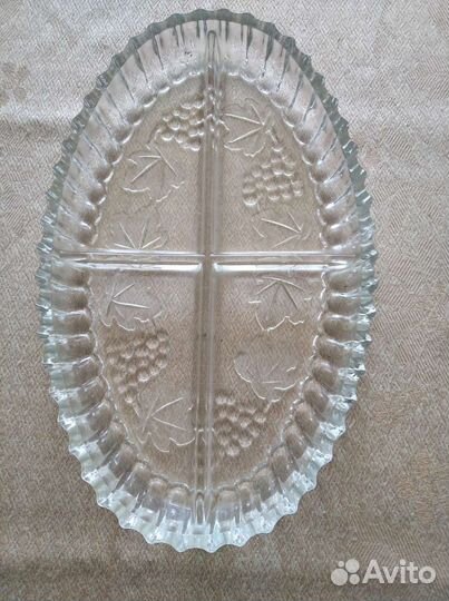 Менажница СССР стекло