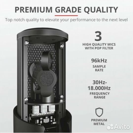 Микрофон GXT258 fyru Trust (новый)