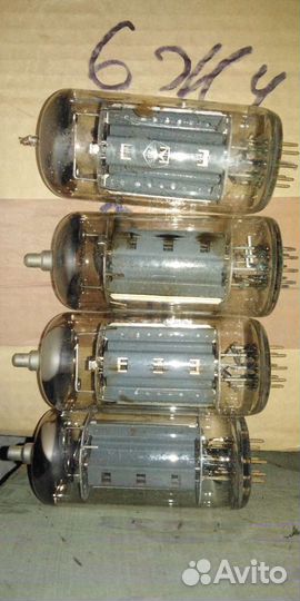 Радиолампа 6п45, 6п44с, 6н2п-ев демонтаж