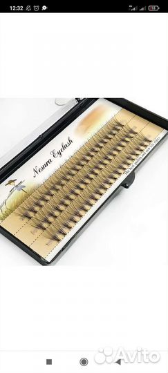 Ресницы для наращивания пучки