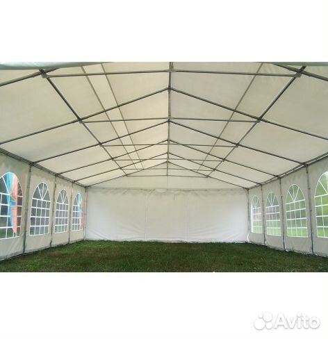 Двускатный шатёр 6 х 12 м