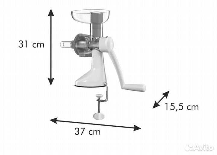 Соковыжималка Tescoma. Новая