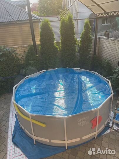 Каркасный бассейн intex bestway