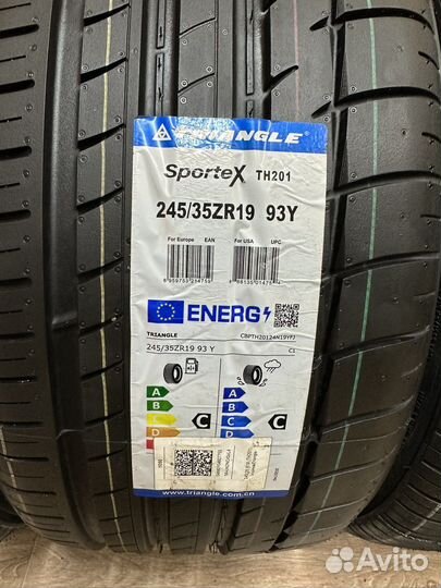 Triangle Sports TH201 245/35 R19 и 275/30 R19 96Y
