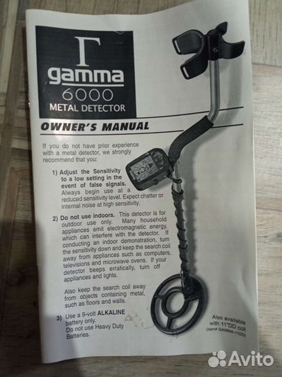 Металлоискатель Teknetics Gamma 6000(состояние 5/5
