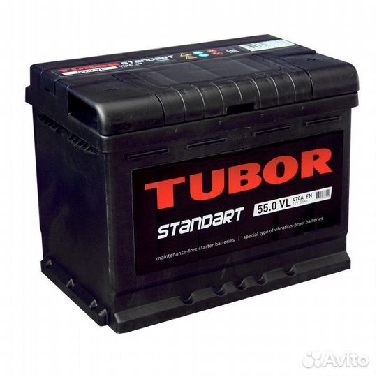 Акб Тубор Tubor standart 55 Ач