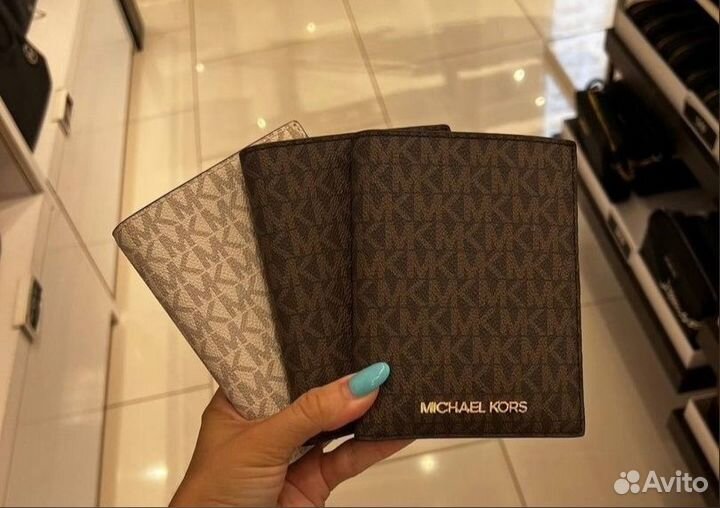 Обложка на паспорт michael kors ориг. 2шт \2цвета