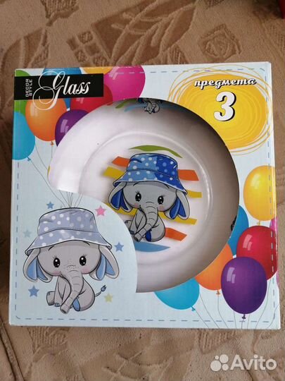 Наборы детской посуды, приборы