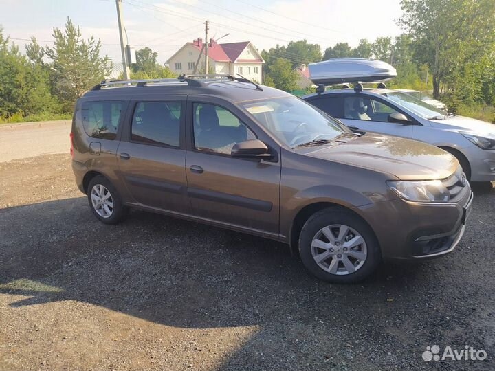 Багажник Лада Ларгус невыступающие поперечины