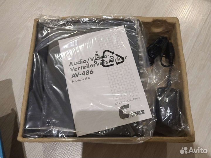 Видео сплиттер AV - 486