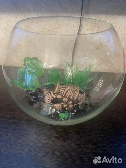 Аквариум 7 литров б/у