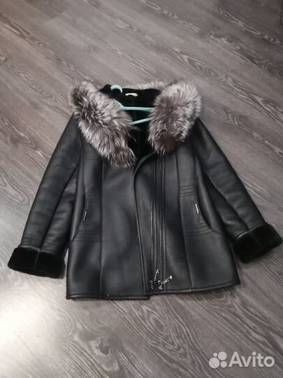 Дубленка женская 50