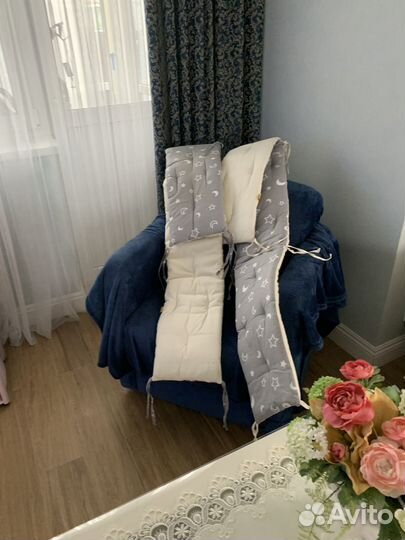 Бортики в детскую кроватку