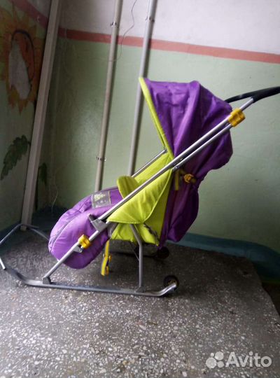 Санки коляска ника