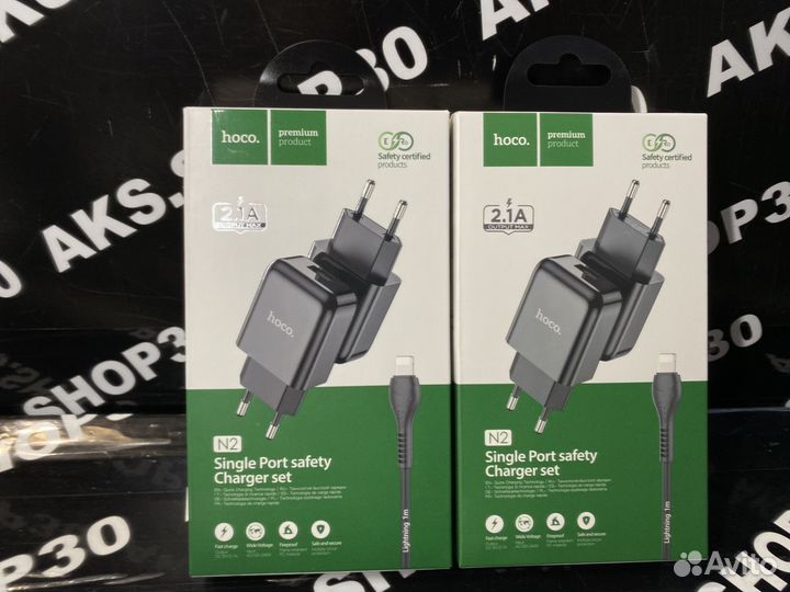 Зарядка hoco N2 iPhone