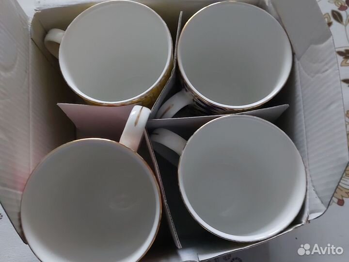 Фарфор,Бокалы,тарелки,блюдца