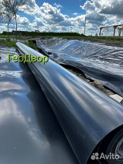 Геомембрана (пленка для пруда) и монтаж