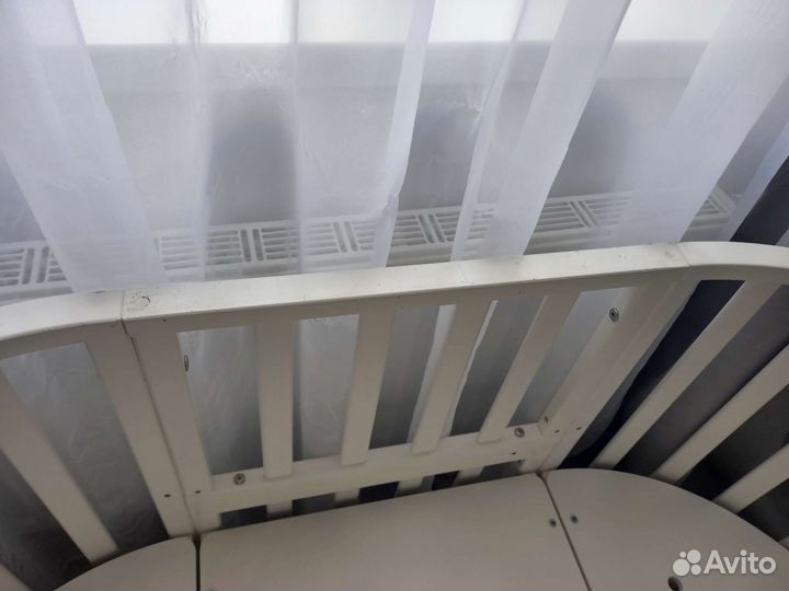 Детская кровать трансформер с маятником