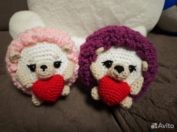 Вязаные игрушки ручной работы