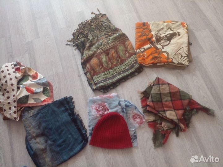 Шарфы платки палантины