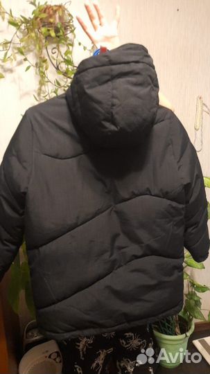 Пуховик зимний на мальчика 152