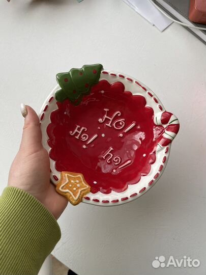 Рождественские тарелки