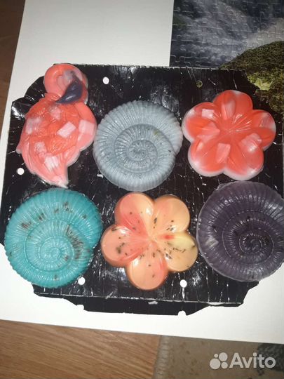 Подарочное Натуральеое мыло. Ручная работа