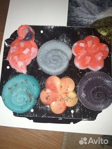 Подарочное Натуральеое мыло. Ручная работа