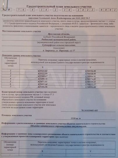 Участок 11,1 сот. (ИЖС)