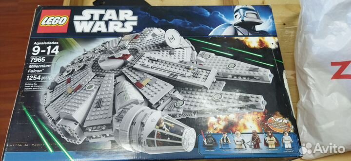 Lego Star Wars сокол тысячелетия, редкий набор