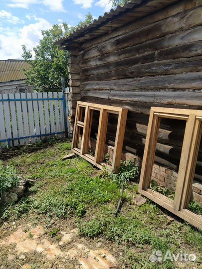 Деревянные оконные рамы для дома, дачи